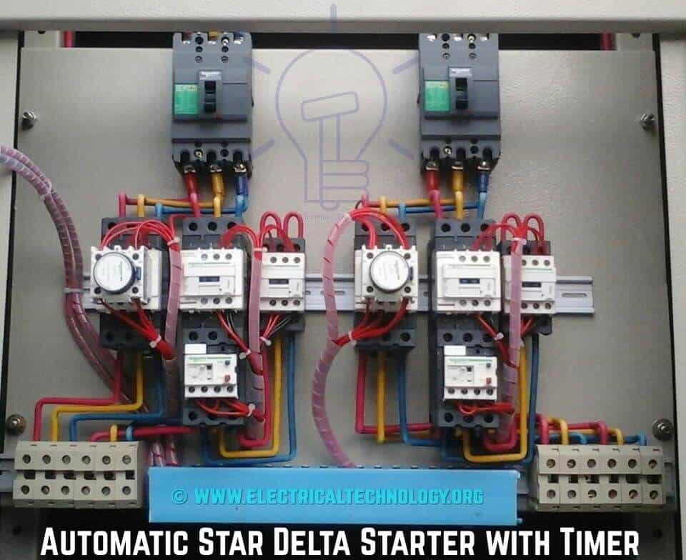 Y Start Delta Run Wiring Diagram from www.electricaltechnology.org