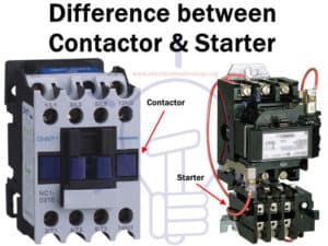 What is the Difference Between Contactor and Starter?