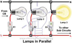How To Wire Lights in Parallel? Switches & Bulbs Connection in Parallel