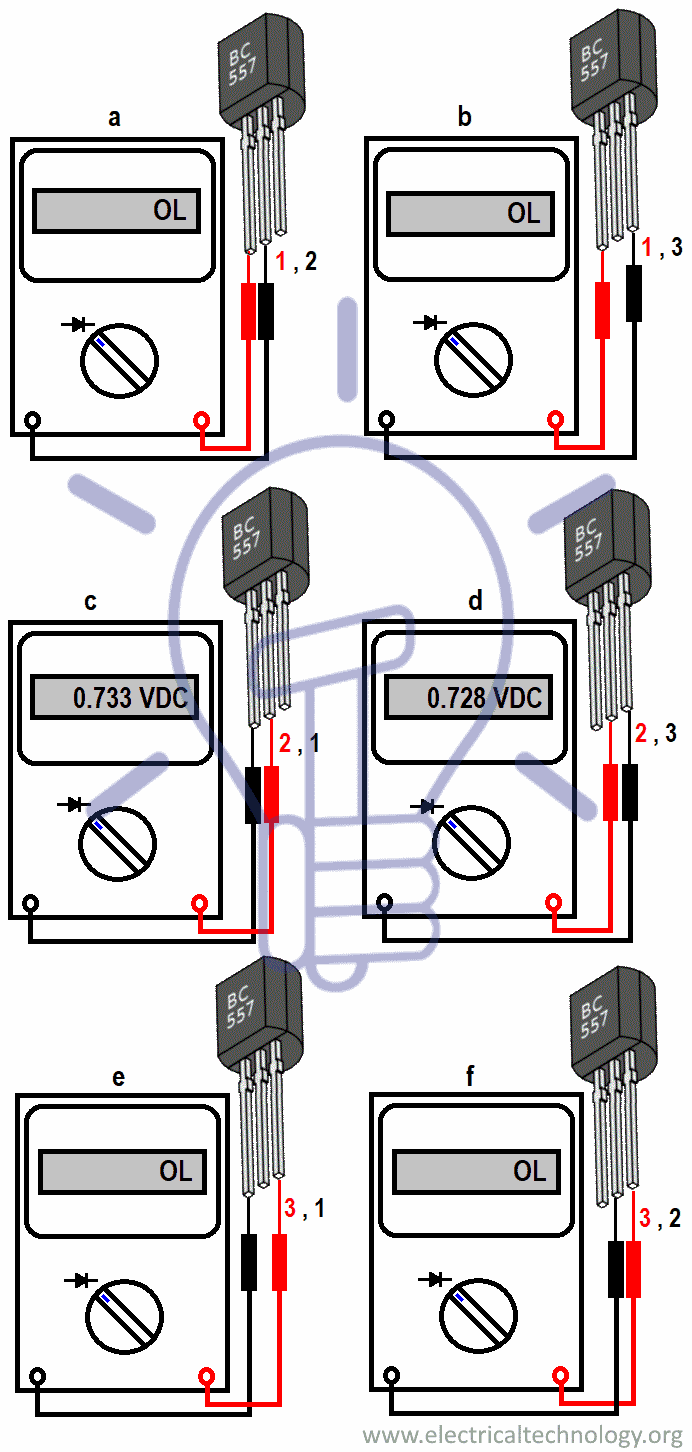 ondsindet solid Delegation How to Test a Transistor using Multimeter (DMM+AVO) - 4 Ways