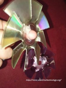 USB Mini Fan From PC 12V Fan & CD Disk - Electrical Technology