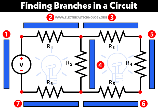 How to Find the Number of Branches in an Electric Circuit