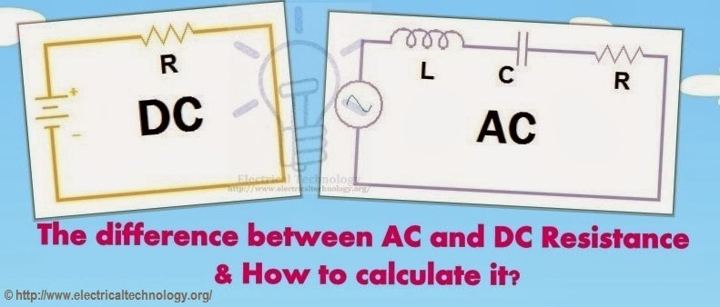 What is the difference between AC and DC Resistance & How to calculate