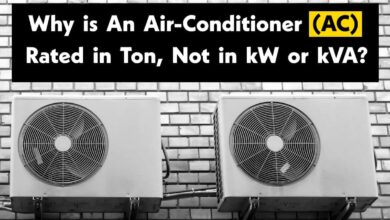 Why is an Air-Conditioner (AC) Rated in Ton, Not in kW or kVA?