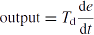 Equation for PID Controllers
