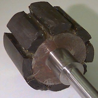 Rotor of brushless motor