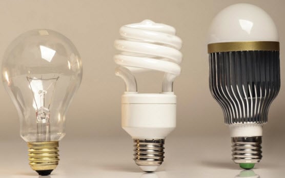 Relamping with energy efficient lamps