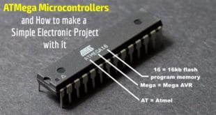 What is ATMega Microcontrollers & How to Make an LED Project with it?