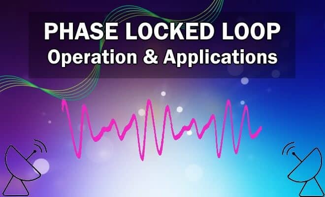Phase Locked Loop, its Operation, Characteristics & Applications.