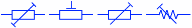 Preset Resistor symbols