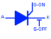 ETO (Emitter Turn-off Thyristor) Symbol