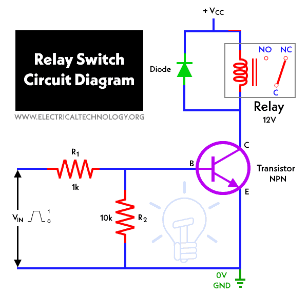 Relay Switch Schematic