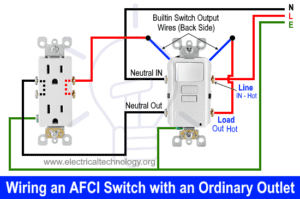 How to Wire an AFCI Combo Switch – AFCI Switch Wiring Diagrams