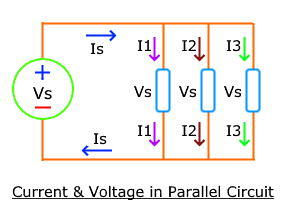Current & Voltage in Parallel Circuit