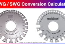 AWG-SWG Wire Size Calculator & Conversion