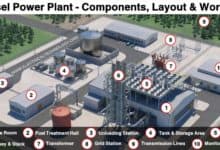 Diesel Power Plant - Components, Operation and Applications