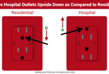 Why are Outlets and Receptacles in Hospitals Upside Down