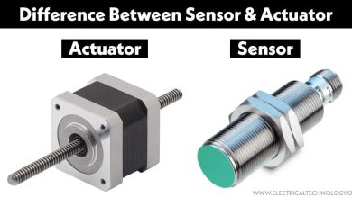 Difference Between Sensor & Actuator
