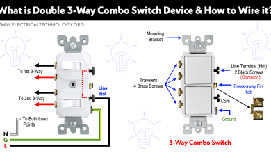 What is Double 3-Way Combo Switch Device & How to Wire it