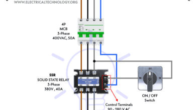 How to Control a 3-Phase Motor Using SSR Relay