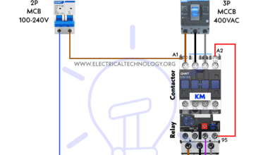 How to Control a 3-Phase Motor Using a Foot Pedal Switch