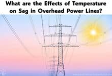 Effects of Temperature on Sag in Overhead Lines