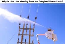Why is Live Line Washing or Cleaning Done on Energized Power Lines