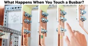 What Happens When You Touch an Electrical Busbar?