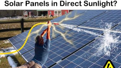 Is It Dangerous to Wash Solar Panels in Direct Sunlight