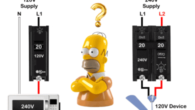 Use of 120V Device on 240V, or Use of 240V Device on 120V