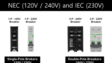 Difference Between Single-Pole and Double-Pole Breakers