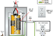 How to Wire a 15A - 125V Outlet, NEMA 5-15 Receptacle