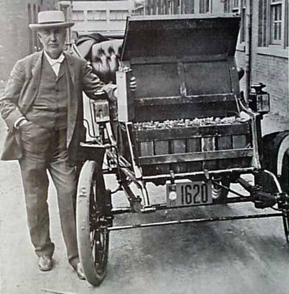 Thomas A. Edison’s storage battery, featured in Scientific American, January 14, 1911
