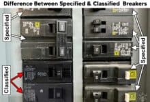 Difference Between Specified and Classified Circuit Breakers