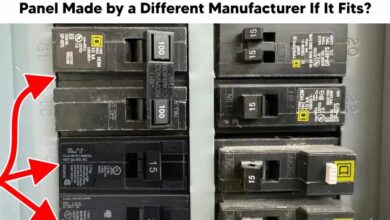 Different Brand Breaker in a Panel Made by a Different Manufacturer