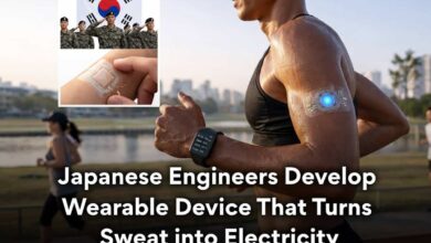 Japanese Engineers Develop Wearable Device That Turns Sweat into Electricity