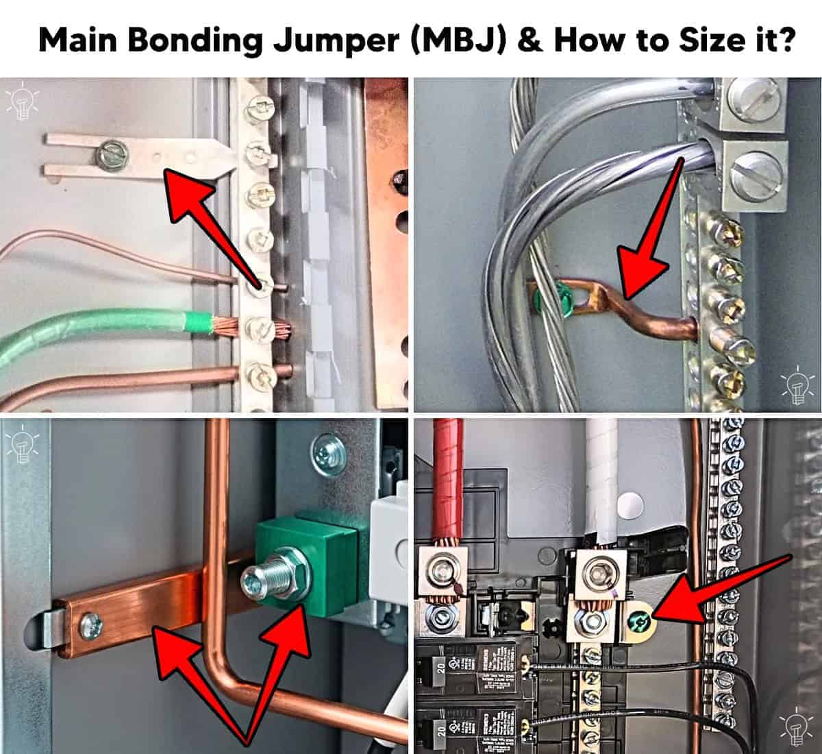 What Is The Main Bonding Jumper MBJ And How To Size It What Is The Main Bonding Jumper MBJ And How To Size It