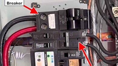 Main and Backfeed Main Breaker in a Panel