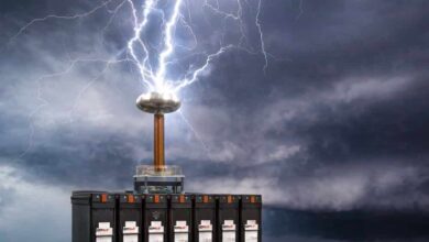 Control and Store Lightening Energy for Practical Use