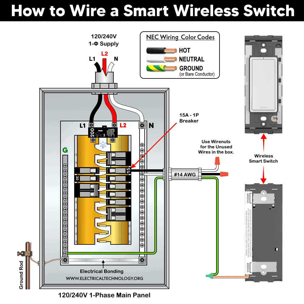 How to Wire a Smart Wireless Switch