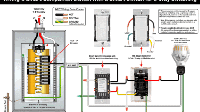 Wiring a Smart Switch Companion with a Smart Switch for 3-Way Switching