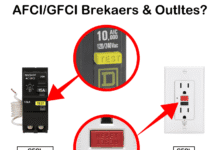 Test and Reset Buttons on GFCI Breakers and GFCI Outlets Receptacles