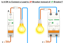 Use a 2-Pole Breaker Instead of a 1-Pole Breaker