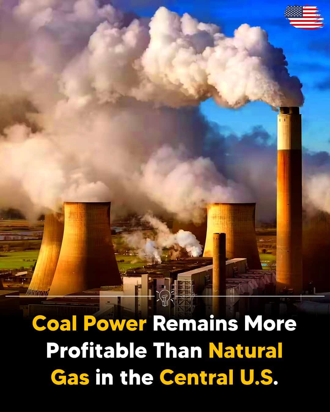 Coal Power Remains More Profitable than Neutral Gas in the U.S.