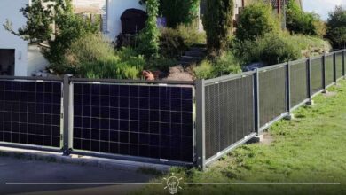 Germans are Installing Solar Panel Fences to Generate Free Electricity