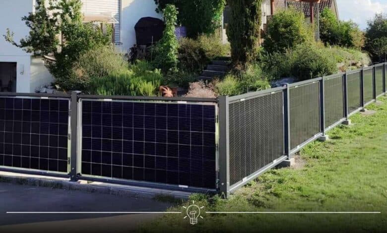 Germans are Installing Solar Panel Fences to Generate Free Electricity