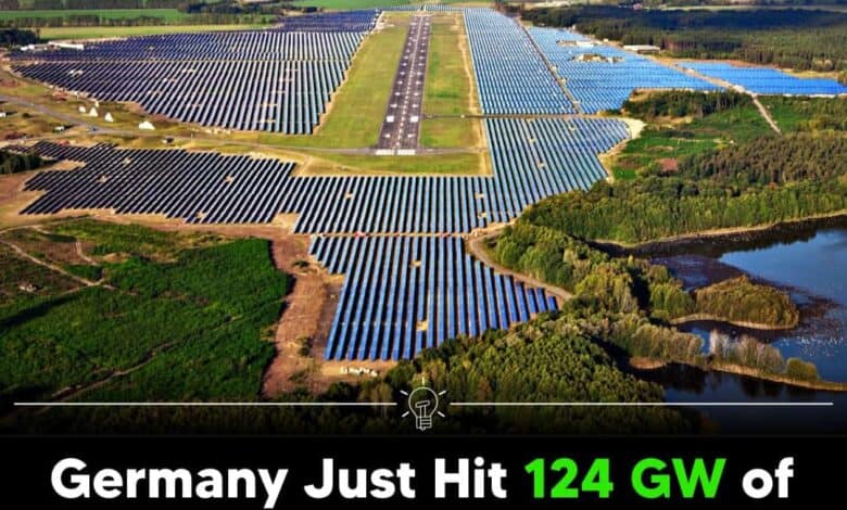Germany Just Hit 124 GW of Solar Power - Now Produces More Electricity Than All Coal Plant Combined