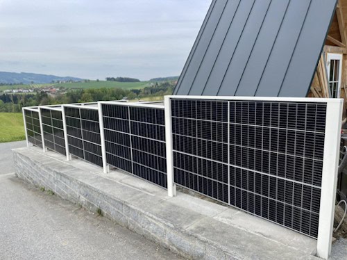 Solar Panel Fence