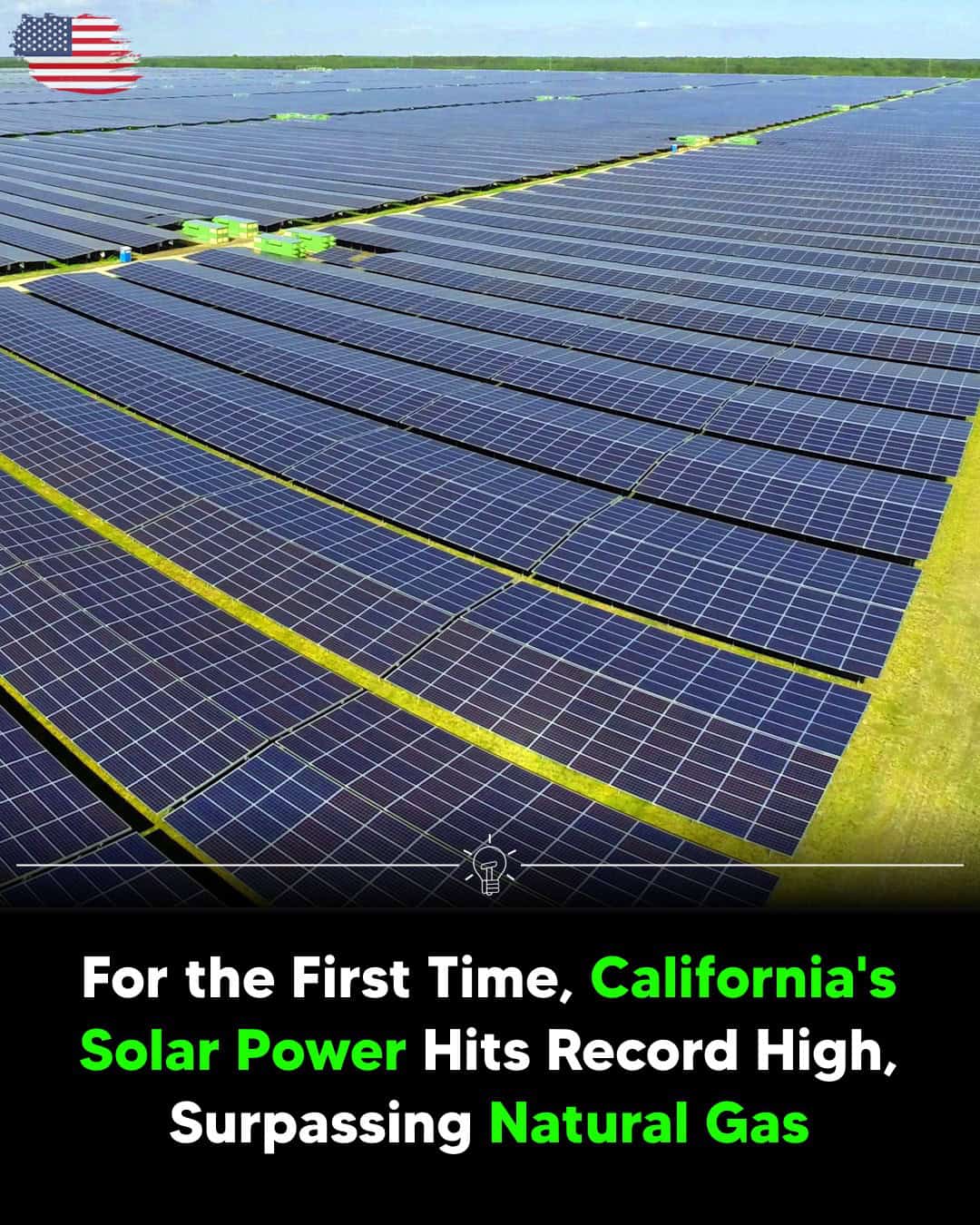 California Solar Power Beats Natural Gas