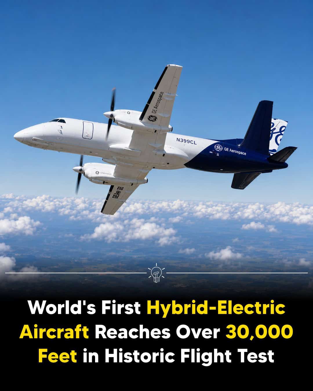Hybrid-Electric Aircraft Reaches 30,000 Feet in Historic Test